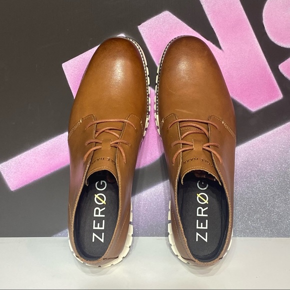 New Cole Haan ZeroGrand Leather Flex Mid Chukka - Picture 7 of 10